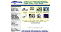 Desktop Screenshot of magazin-electric.ro